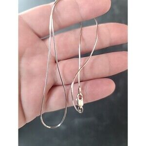 AGI Italian 925 Sterling Silver Chain Necklace Vintage READ Description